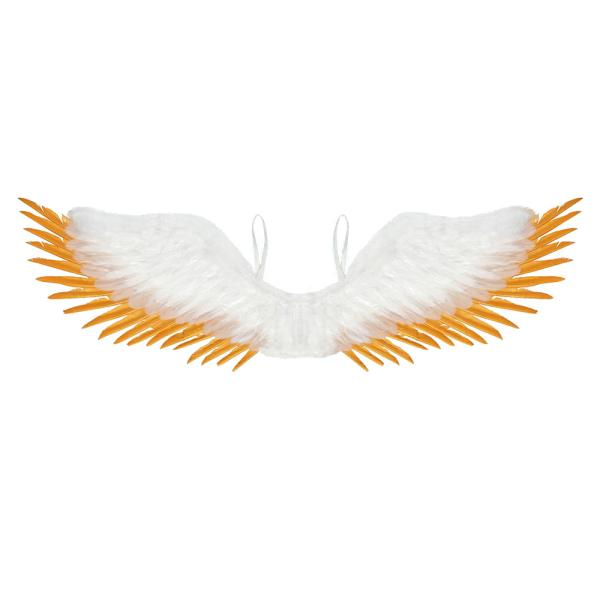 Fjädervingar Guld och Vit