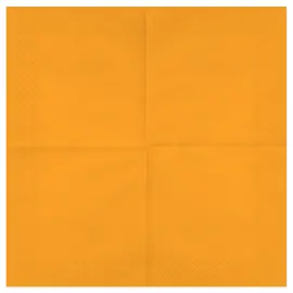 Pappersservetter Ljusorange 20-pack