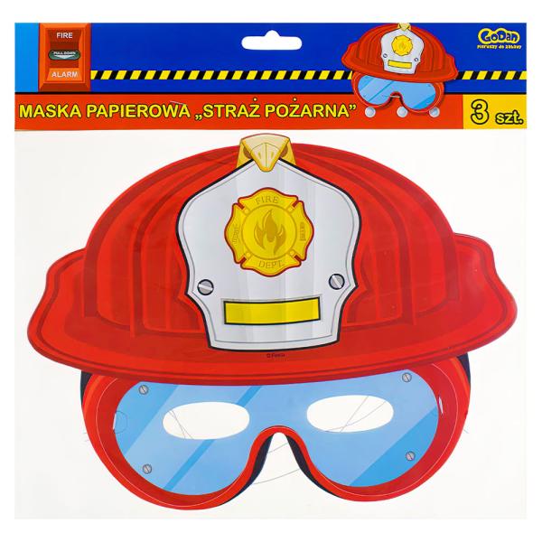 Pappmasker Brandman