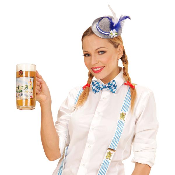 Liten Oktoberfesthatt Blå