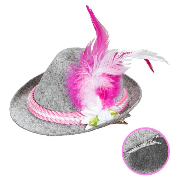 Liten Oktoberfesthatt Rosa