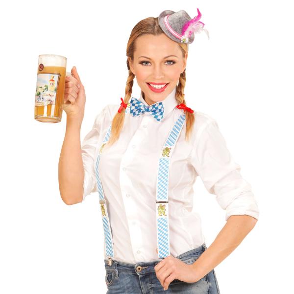 Liten Oktoberfesthatt Rosa