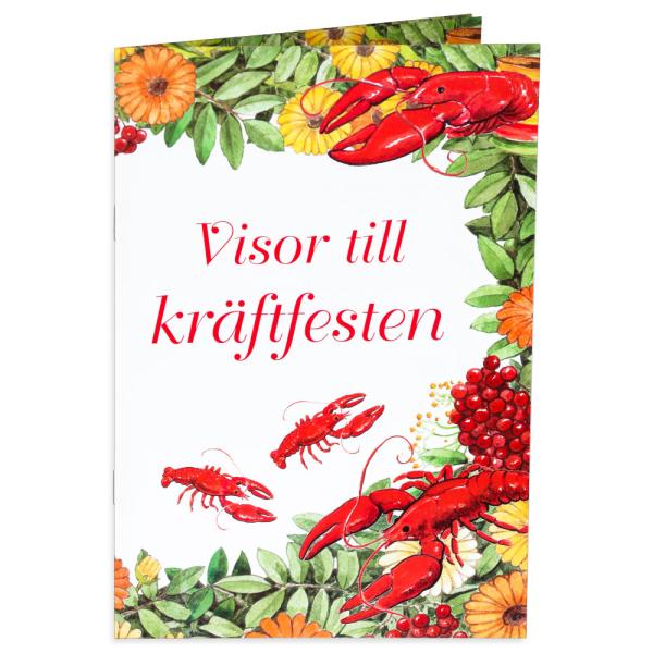 Visor Till Kräftfesten Sånghäften