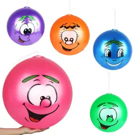 Doftande Smileyboll med Nyckelring 45 cm