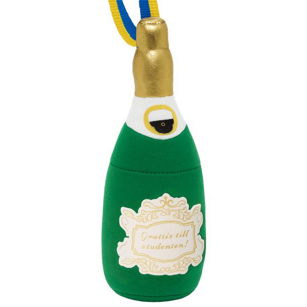 Studentnalle Champagneflaska