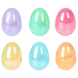 &Auml;ggjakts&auml;gg F&auml;rgmix Pastell 6 cm 12-pack