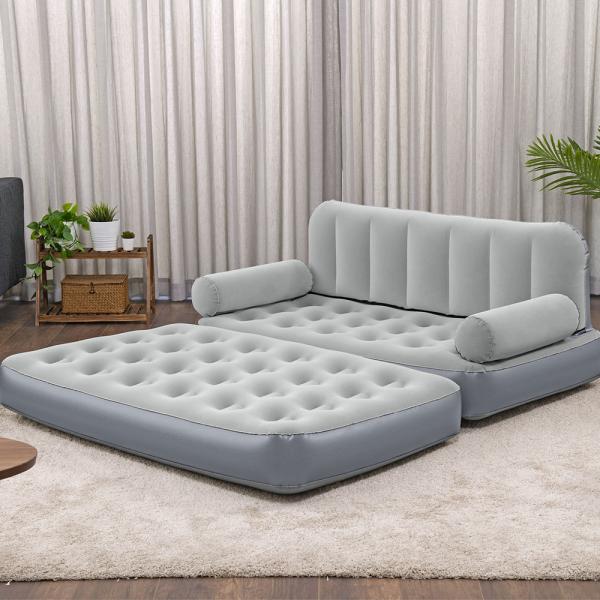 Uppblåsbar Soffa 3-In-1 Inbyggd Luftpump Multi-Max