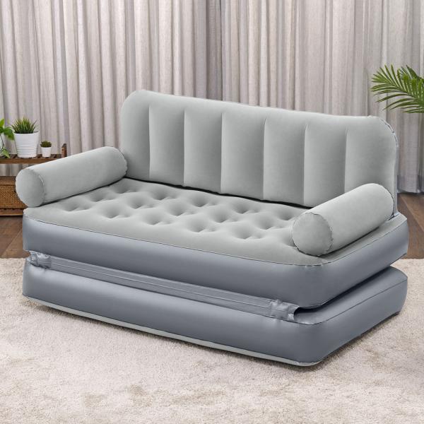 Uppblåsbar Soffa 3-In-1 Inbyggd Luftpump Multi-Max
