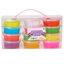 Crystal Slime i Burk 42 g 12-pack
