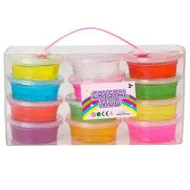 Crystal Slime i Burk 42 g 12-pack