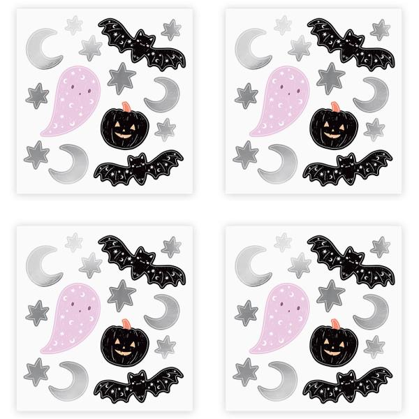 Halloween Väggklistermärken 4-pack