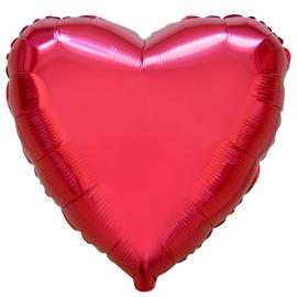 Folieballong Hj&auml;rta 81 cm