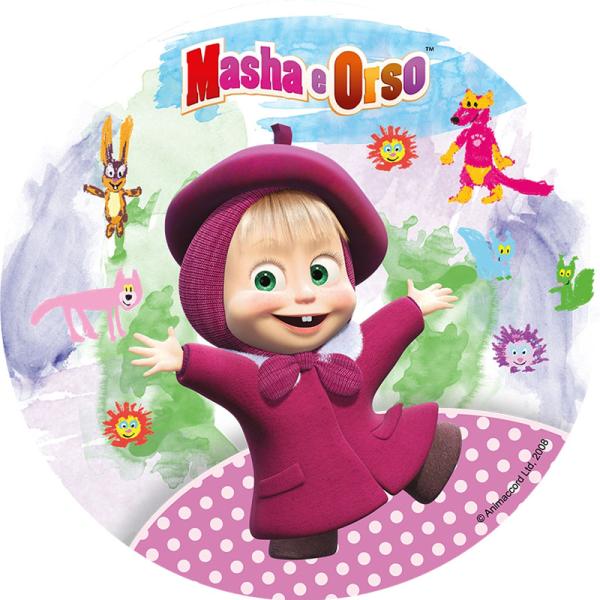 Masha och Björnen Tårtoblat D