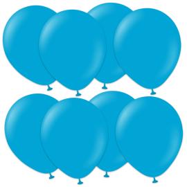 Latexballonger Karibisk Bl&aring; 13 cm