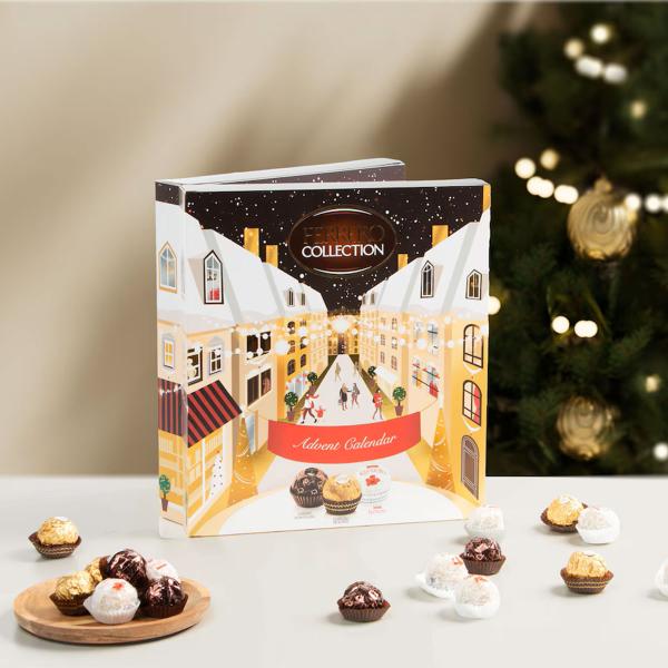 Ferrero Adventskalender Krispiga Chokladpraliner 259g
