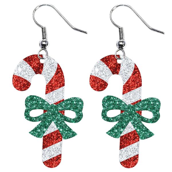 Örhängen Glittriga Polkagrisar