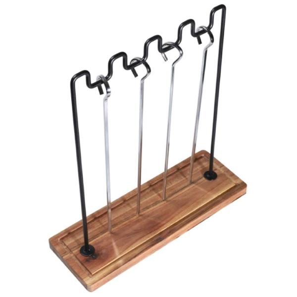 Grillspett med Hållare 4-pack