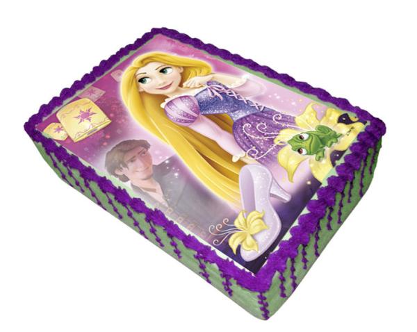Rapunzel Tårtbild