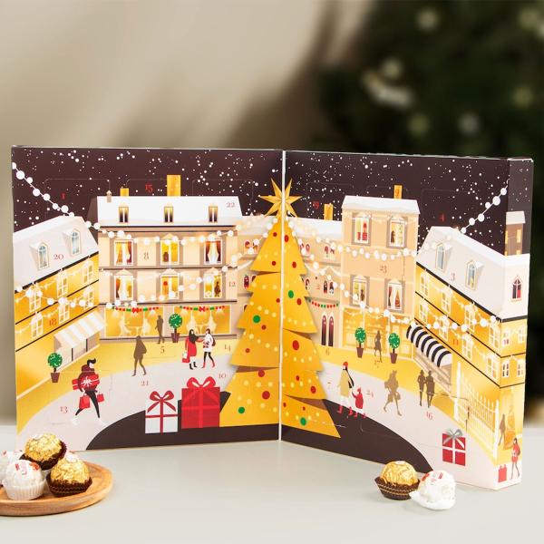 Ferrero Adventskalender Krispiga Chokladpraliner 259g