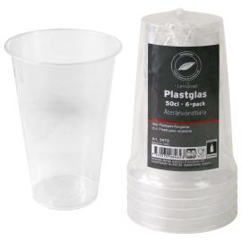 &Ouml;lglas Plast 50 cl 6-pack
