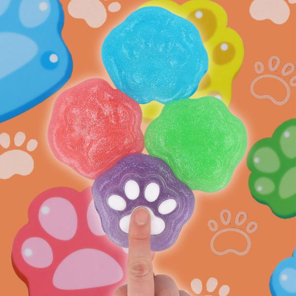 Putty Glittrigt Slime Kattass 40 g 5 cm