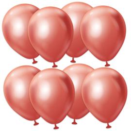 Latexballonger Kromr&ouml;d 13 cm