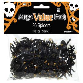 Svarta Spindlar 36-pack