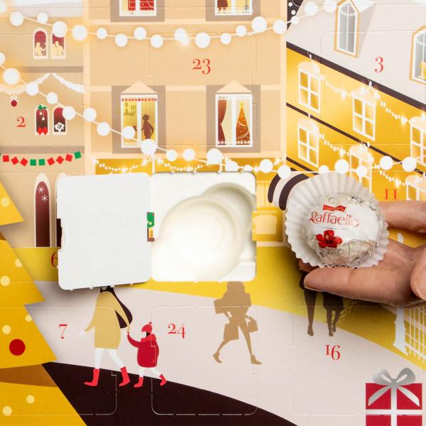 Ferrero Adventskalender Krispiga Chokladpraliner 259g