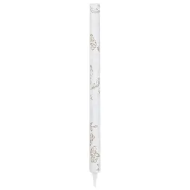Isfackla Blommor Vit/Guld 25 cm