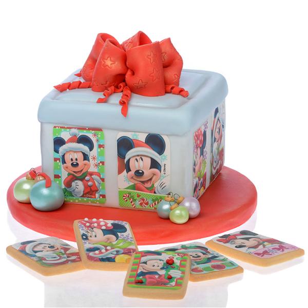 Tårt- och Muffinsbilder Musse & Mimmi Pigg Sockerpasta