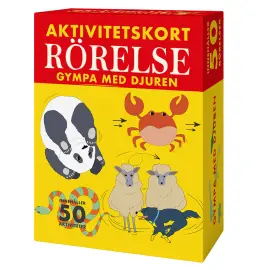 Rörelse Gympa med Djuren Aktivitetskort