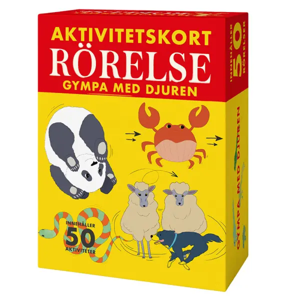 Rörelse Gympa med Djuren Aktivitetskort
