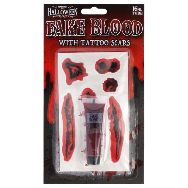 Fejkblod & Sårtatueringar Kit