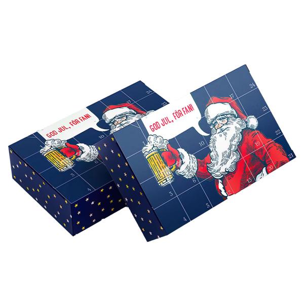 DIY Ölkalender Jultomte