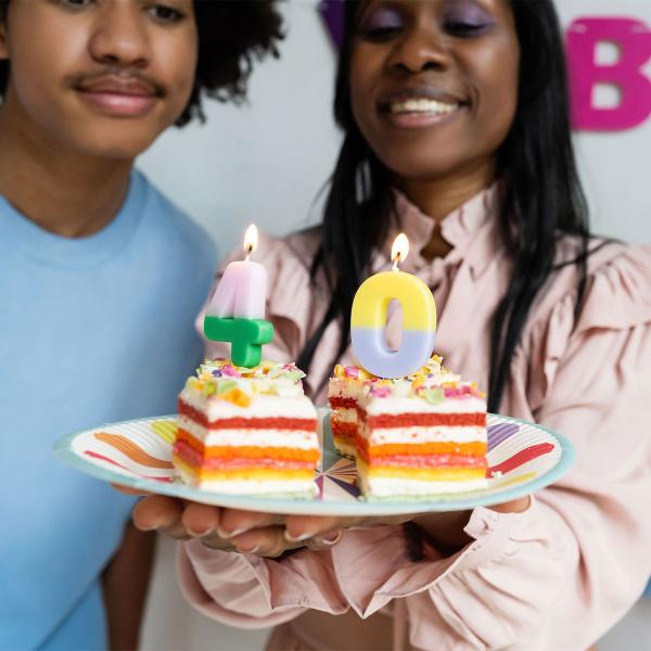 Papperstallrikar Stripetastic 8-pack