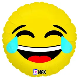 Folieballong LOL Skratt Emoji