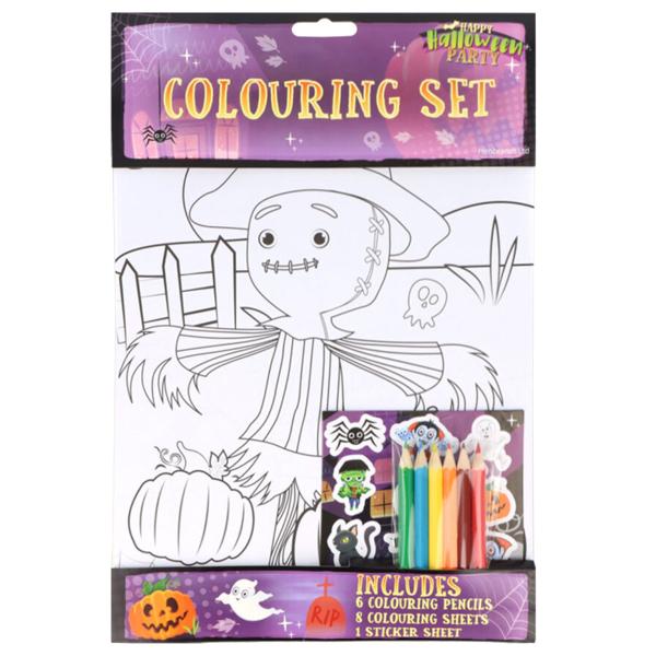 Halloween Färgläggningsset
