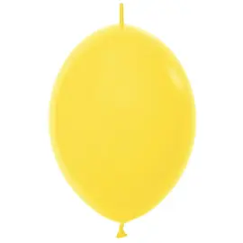 L&auml;nkande Latexballonger Gul