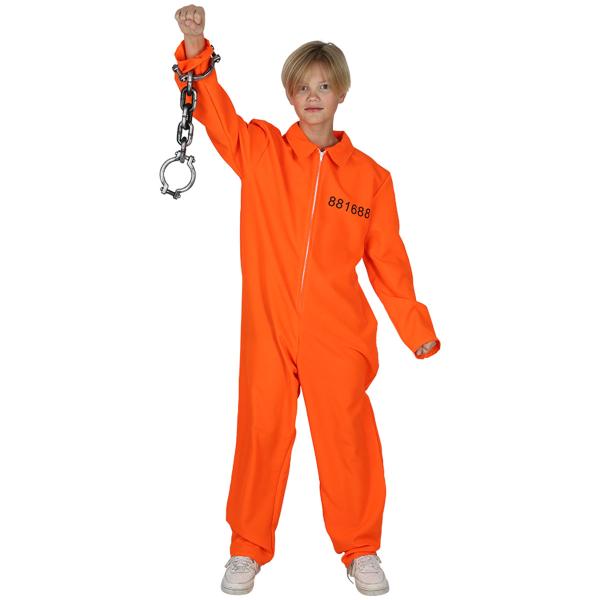 Maskeraddräkt Amerikansk Fånge Barn