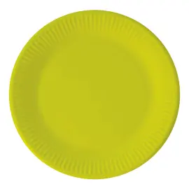 Ljusgröna Pappassietter Solid Color
