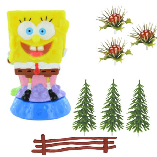 Tårtdekorationsset Svampbob