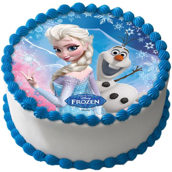 Frozen Tårtoblat Sockerpasta C