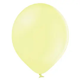 Små Pastell Ljusgula Latexballonger 100-pack