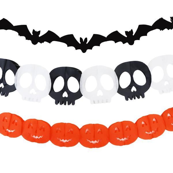 Halloween Girlanger 3-pack