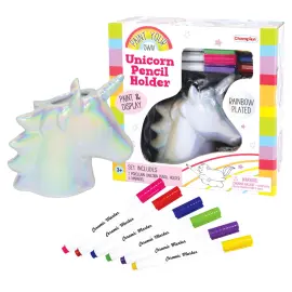 Färglägg Din Egen Unicorn Pennhållare Set