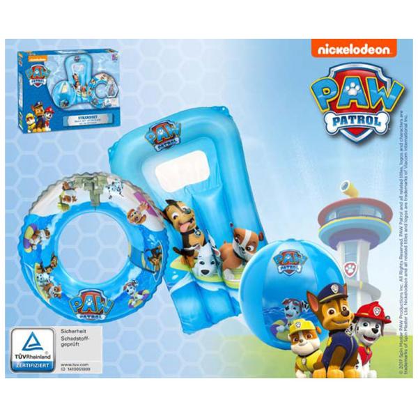 Paw Patrol Badleksak Set