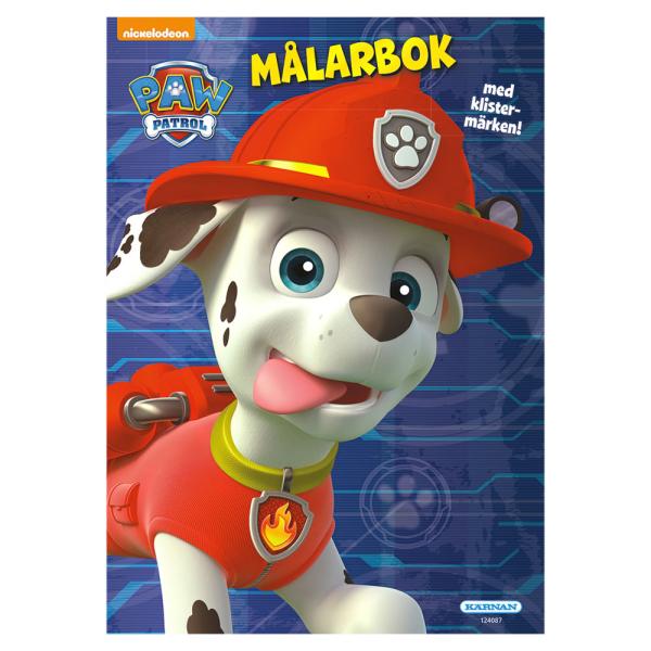 Paw Patrol Målarbok