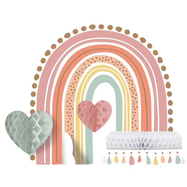 Boho Rainbow Bordsdekoration
