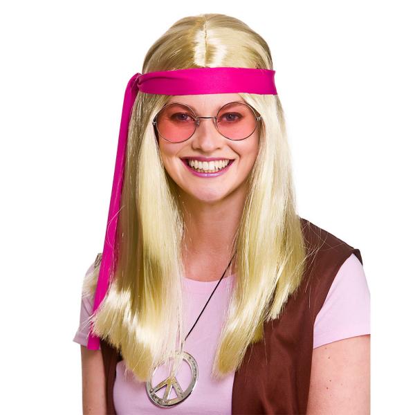 Woodstock Hippie Perukset Blond