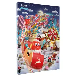 Adventskalender med Godis